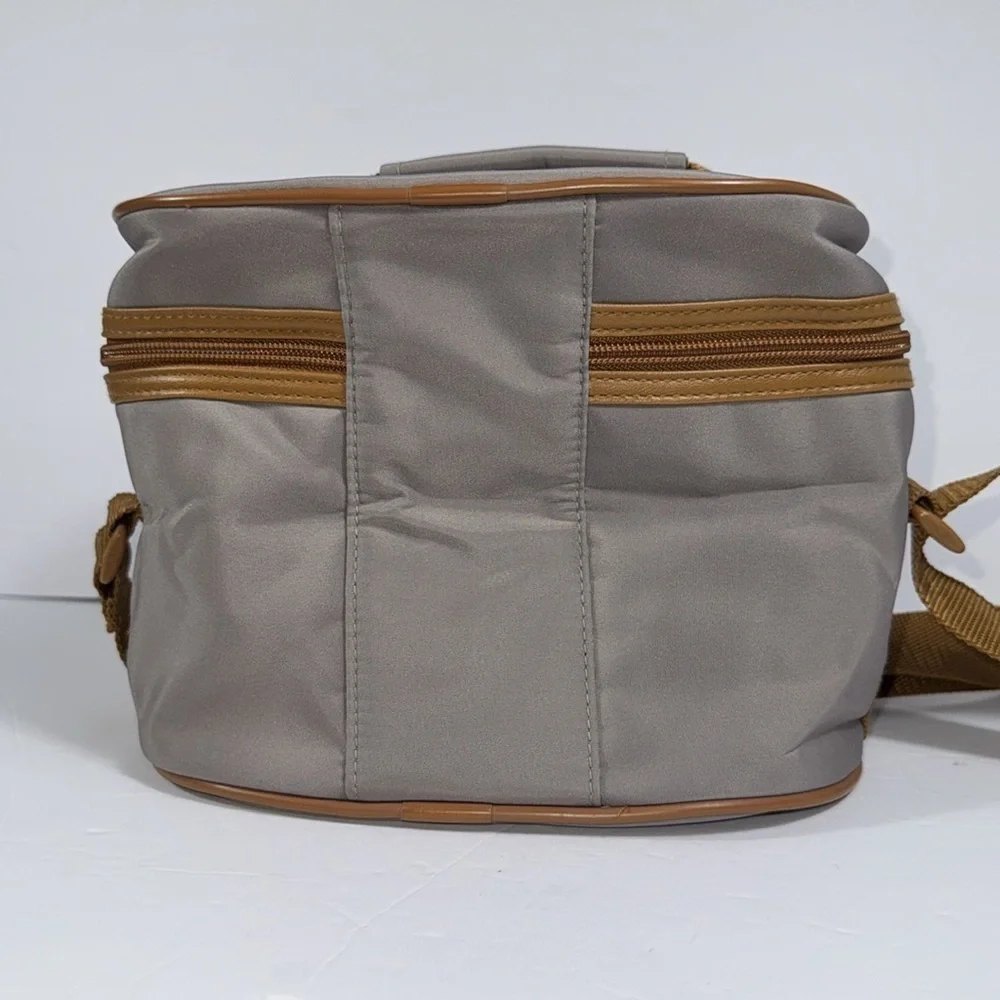 YVES ROCHER Vintage Round Shoulder Cosmetic Bag